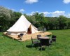 Boutique Glamping in beautiful bell tents, Devon